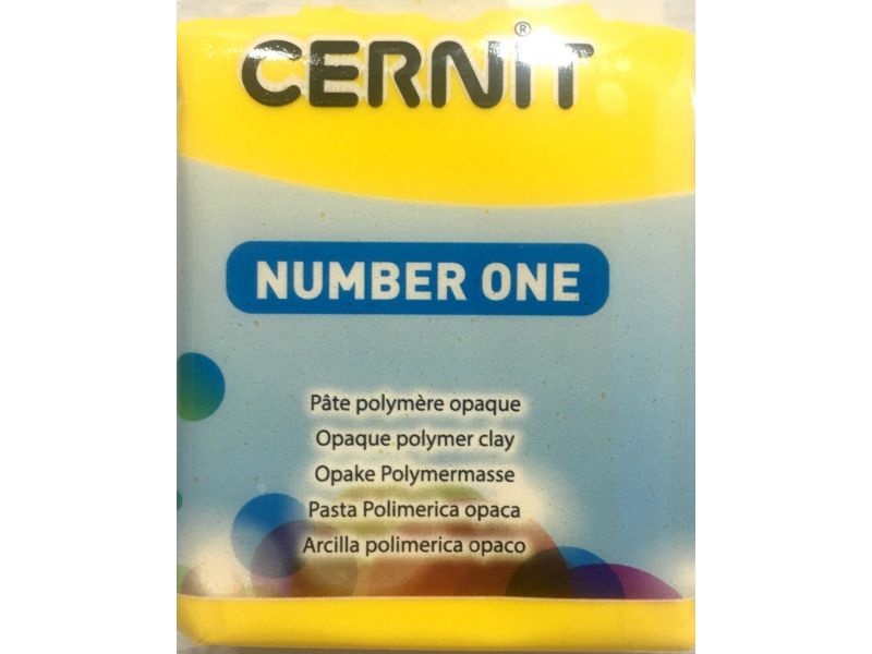 Cernit Number One Polimer Kil 56GR  YELLOW 700