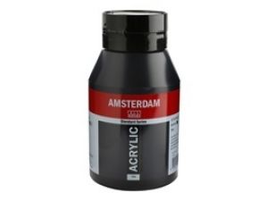 Amsterdam 500 ml Akrilik Boya 702 Lamp black