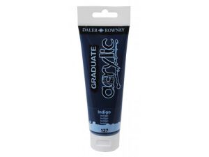Daler Rowney 120 ML Graduate Akrilik Boya 127 Indigo