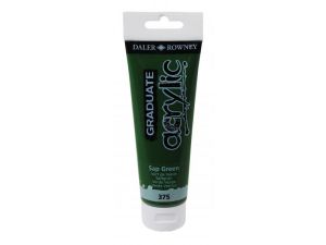 Daler Rowney 120 ML Graduate Akrilik Boya 375 Sap green