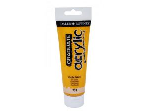Daler Rowney 120 ML Graduate Akrilik Boya 701 Gold Imit