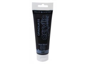 Daler Rowney 120 ML Graduate Akrilik Boya 032 Pearl black