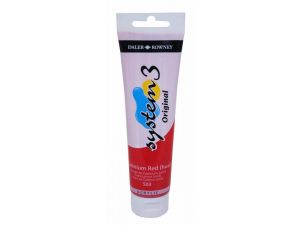 Daler Rowney  System 3 Akrilik 150 ml 503 Cadmium red hue