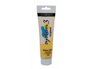 Daler Rowney  System 3 Akrilik 150 ml  634 Naples Yellow