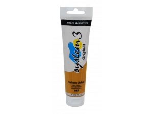 Daler Rowney  System 3 Akrilik 150 ml  663 Yellow Ochre