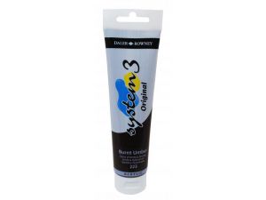 Daler Rowney  System 3 Akrilik 150 ml  223 Burnt Umber