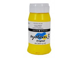 Daler Rowney  Akrilik System 3 500 ml Process Yellow 675 