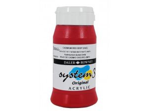 Daler Rowney Akrilik System 3 500 ml Cadmium red deep hue 504 