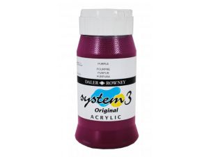 Daler Rowney Akrilik System 3 500 ml  Purple  433