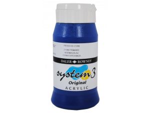 Daler Rowney Akrilik System 3 500 ml 120 Process Cyan