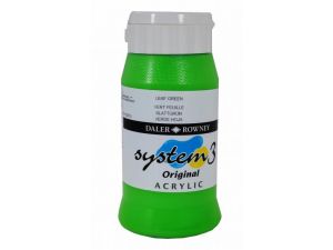 Daler Rowney  System 3 Akrilik 500 ml  355 Leaf Green