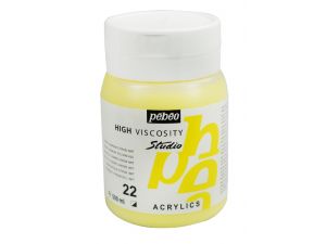 Pebeo Studio 500 ML Akrilik 22 Lemon cadmium yellow