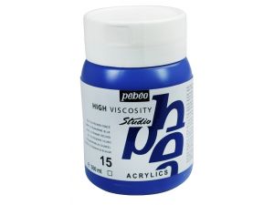 Pebeo Studio 500 ML Akrilik 15 Dark ultramarine blue 