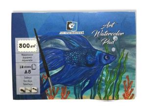 Alex Schoeller Sulu Boya Defteri  A5 300gr 12 Sayfa