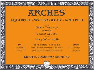 Arches Suluboya Defteri 300G 23x31CM 20 Sayfa Rough  