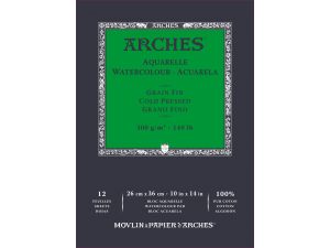 Arches Suluboya Defteri 300G  26x36cm 12 Sayfa Cold Pres