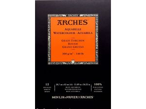 Arches Sulu Boya Defteri 300G A3 29,7X42 12 Sayfa Torchon Rough  