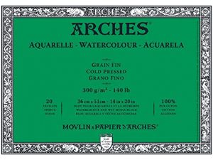 Arches Sulu Boya Defteri 300G 36x51 20 Sayfa Cold Pres