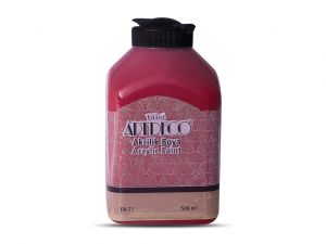Artdeco Akrilik Boya 500ml Kadife Kırmızı 3019