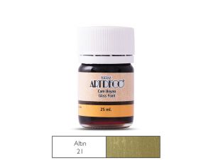 Artdeco Cam Boyası 25 ml Altın 21 