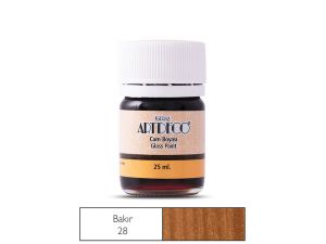 Artdeco Cam Boyası 25 mlBakır 28 