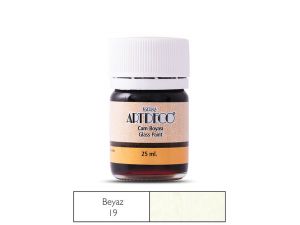Artdeco Cam Boyası 25 ml Beyaz 19 