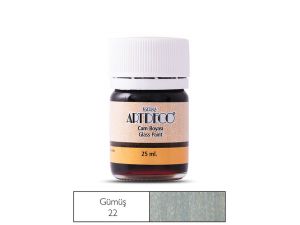 Artdeco Cam Boyası 25 ml Gümüş 22 