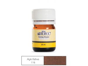 Artdeco Kumaş Boyası 25ml Açık Kahverengi 116