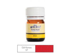 Artdeco Kumaş Boyası 25ml Gül Kurusu 57