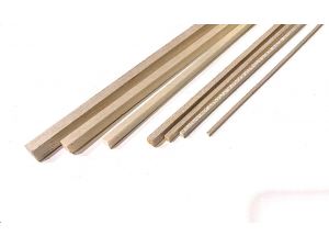 Balsa Çubuk 6mm 50cm 10 Adet