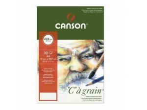 Canson Ca Grain Çizim Defteri 224g 30 Sayfa A4