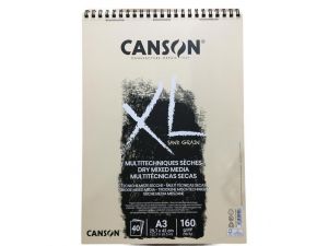 Canson Dry Mixed Media Naturel Sand Grain 40Syf 160Gr  A3