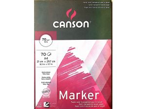 Canson Marker Defteri 70g 70 Sayfa A4
