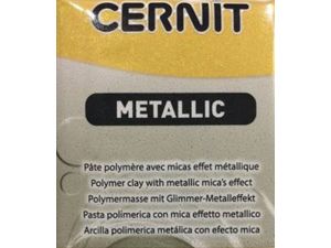 Cernit Metalik Polimer Kil 56G Gold 050 