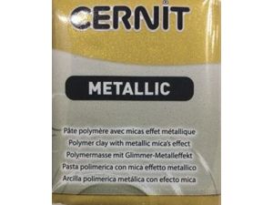 Cernit Metalik Polimer Kil 56Gr Rich Gold  053 