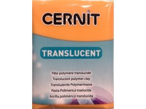 Cernit Translucent (Transparan) Polimer Kil  56GR Orange 752