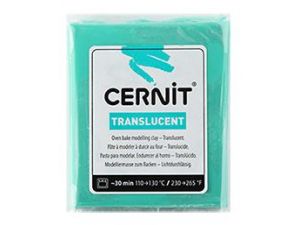Cernit Translucent (Transparan) Polimer Kil 56GR Emerald 620