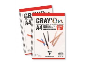 CRAY ON ÇİZİM BLOK A4 120 GR 50 YAPRAK ÜSTTEN SPİRALLİ