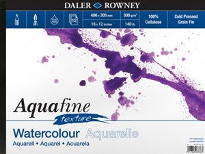 Daler Rowney Suluboya Defteri Jumbo Aquafine A3  300 gr 50 Sayfa
