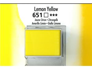 Daler Rowney Suluboya  Aquafine Tablet  Lemon Yellow  651 