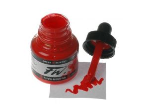 Daler Rowney FW Ink 29.5ML Akrilik Mürekkep Scarlet Kırmızı  567