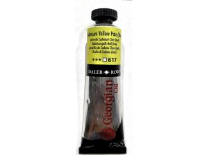 Daler Rowney Georgian  Yağlı Boya 38ml  Cadmium Yellow Pale 617