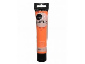 Daler Rowney Simple Floresan Akrilik Boya 75 ML Neon Orange 653 