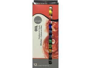 Daler Rowney Simply Yağlı Boya Seti 12X12Ml