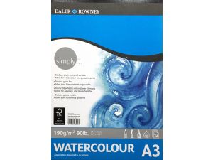 Daler Rowney Simply Sluluboya Defteri 190G A3 12 Sayfa