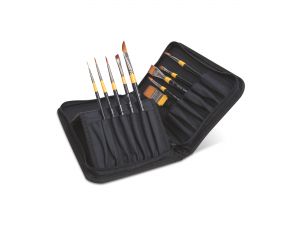 Daler Rowney System 3 Brush Classic Zip Cases Kısa Saplı Sentetik Fırça 10lu 