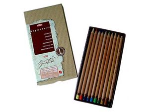 Derwent Signature Kuru Boya Kalem 10 lu Karton Kutu  