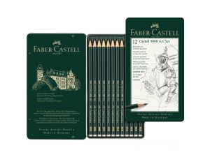 Faber-Castell 9000 Art Dereceli Kalem Set 2H-8B