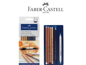 Faber-Castell Klasik Sketch Seti  6 Parça  114004
