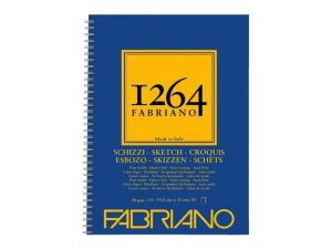 Fabriano 1264 Eskiz Defteri 90 Gr. 60 Yp. Spiralli A5